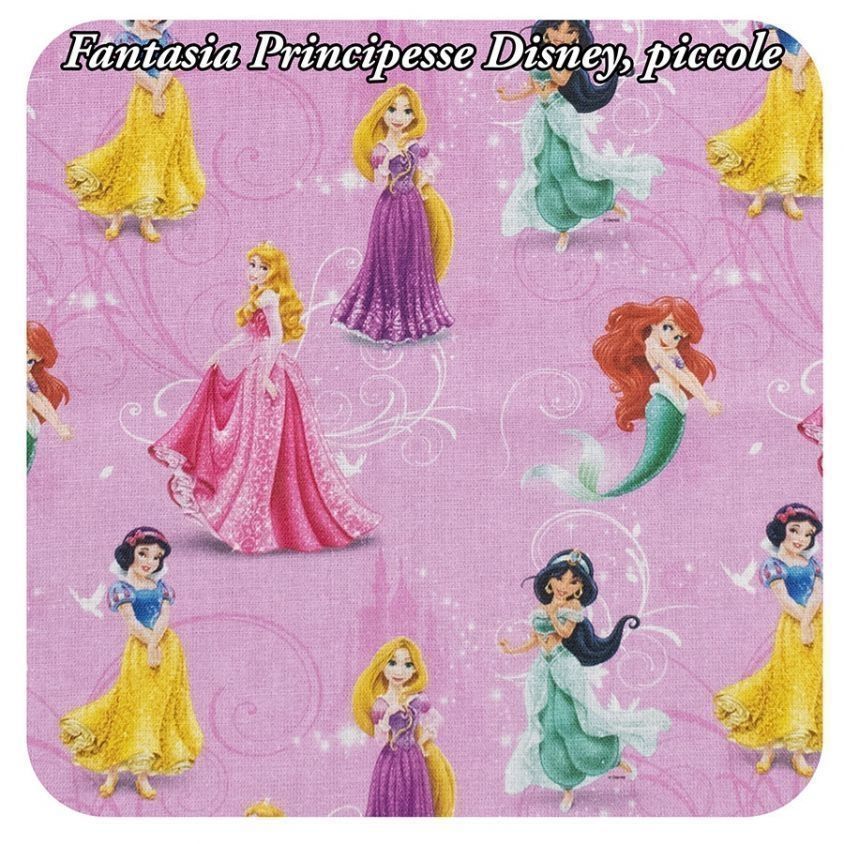Fantasia Principesse Disney, piccole su rosa